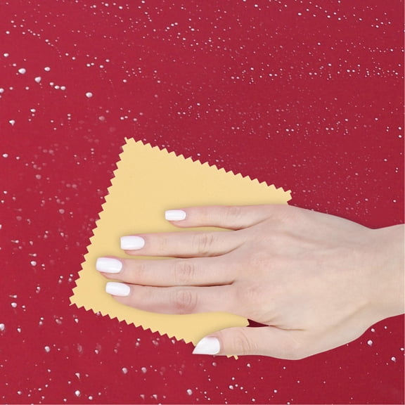 HONMEET 10Pcs Yellow Polishing Cloth Towels for Car Waxing and Buffing Detailing Tools