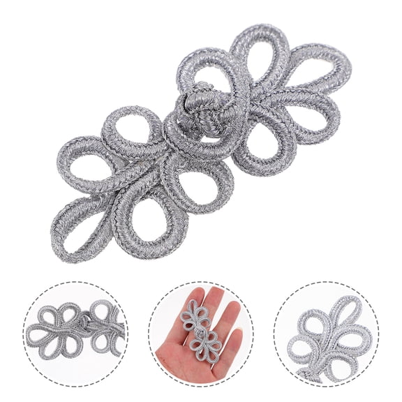 HONMEET 10Pcs and Cheongsam Sewing Buttons Traditional Knot Decorative Fasteners for Clothing