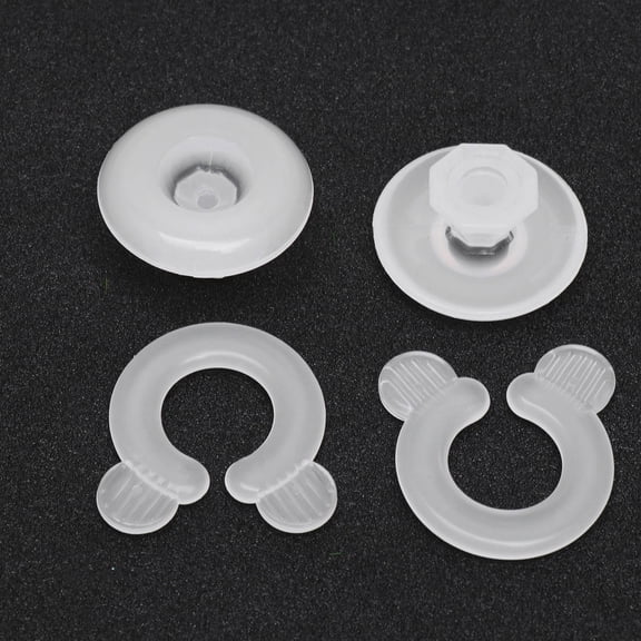 HONMEET Bed Sheet Clip Non-Slip Fixator for Quilt Cover Transparent 12Pcs