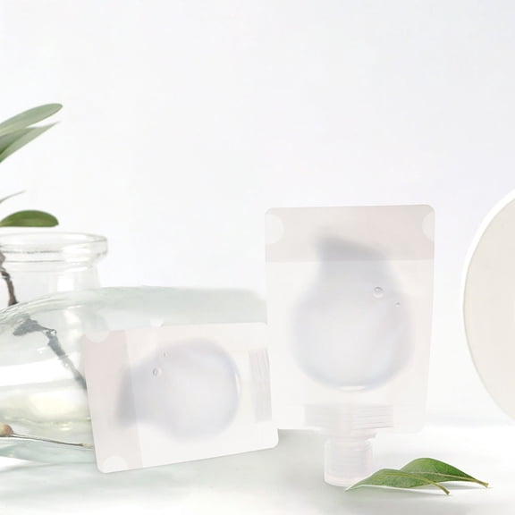 HONMEET 12PCS Liquid Packaging Bag Portable Lotion Squeeze Bag for General Users