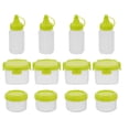 thumbnail image 1 of HONMEET Set of Green Plastic Condiment Bottles for Camping, Travel, Kitchen, BBQ, and Outdoor Use - and Portable, 1 of 6