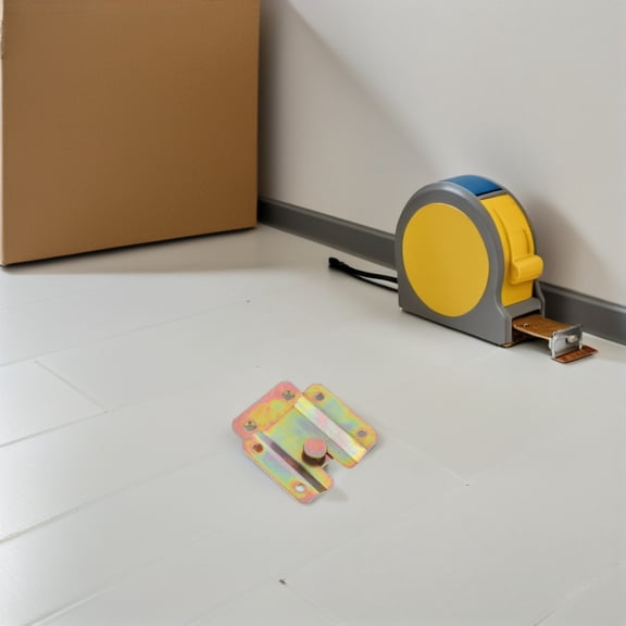 HONMEET 12Pairs Secure Wall Mount Hardware Interlocking Picture Frame Brackets Khaki