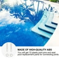 thumbnail image 1 of HONMEET 12Pcs Pool Part White Plastic Replacement Parts for Summer Use, 1 of 8