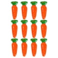 thumbnail image 1 of HONMEET 12Pcs Mini Artificial Orange Carrots Realistic Home Decor Props for Teaching and Crafts 0.7×0.3×0.3in, 1 of 8
