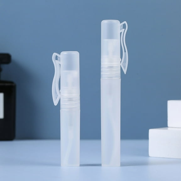 HONMEET 12Pcs Travel Bottles Clear PP Plastic Spray Bottles Leak Proof Portable Use