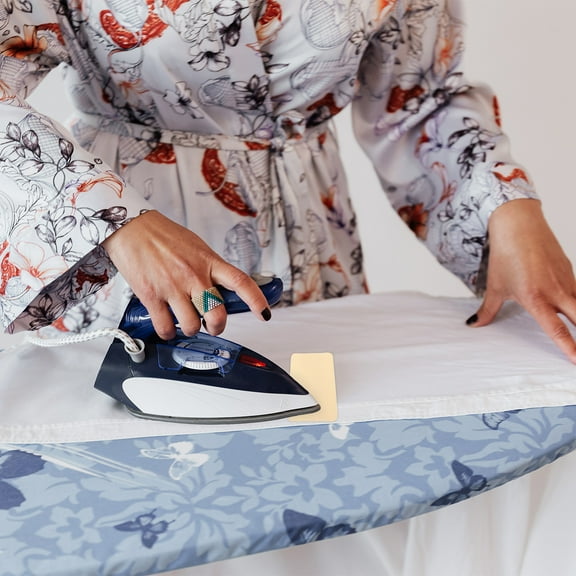 HONMEET 12pcs Iron-On Fabric Patches for Clothes, Cotton Rectangular Grey Yellow , Easy Decoration