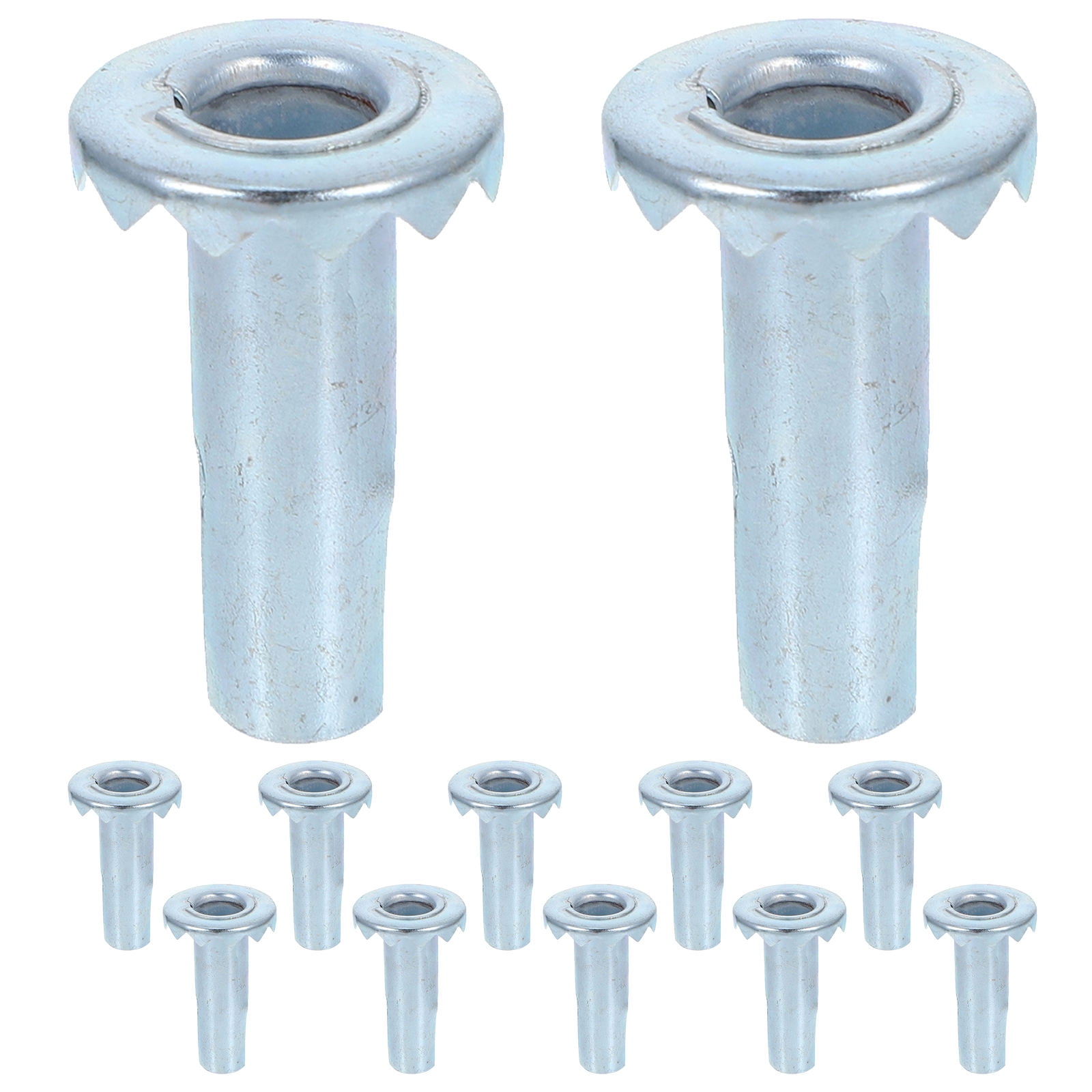 HONMEET 12pcs Office Chair Caster Stem Sleeve Iron Socket for Wheel ...