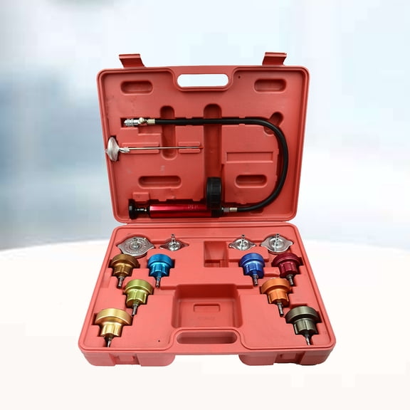 HONMEET 14Pcs Coolant Tester Metal Assorted Color for Monitoring Radiator Performance