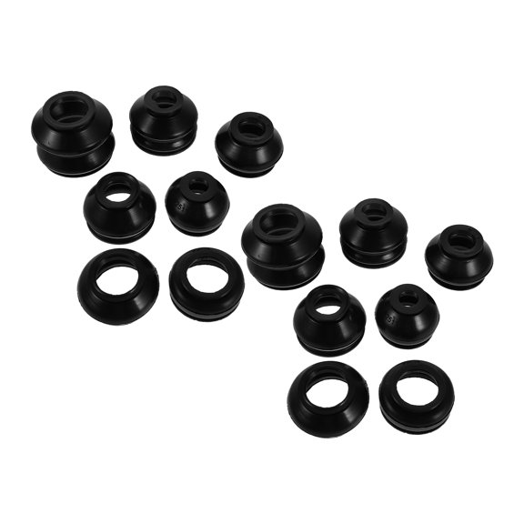 HONMEET 14Pcs Universal Rubber Tie Rod Boot for Car Suspension with Longterm Sealing Performance