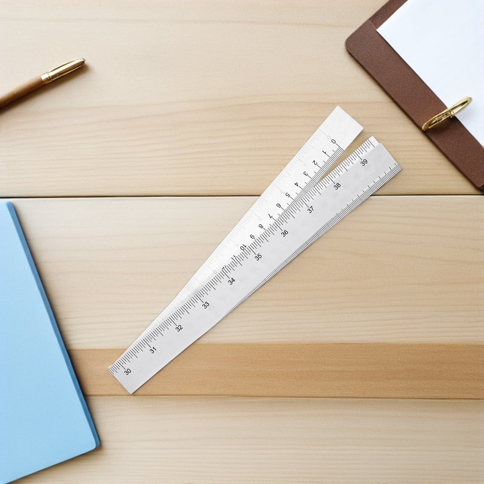 HONMEET 150Pcs Flexible Double Sided Paper Tape Measure White Roll for Body Measurement and Classroom Use