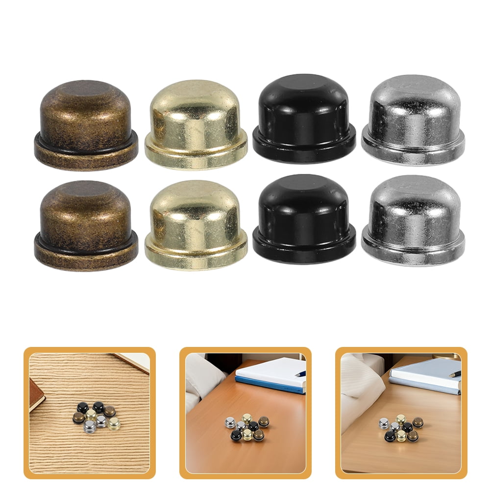HONMEET 16pcs Decorative Metal Lamp Finial Caps for Table Lamps Home ...
