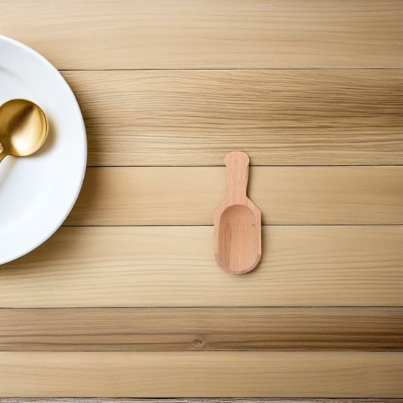 HONMEET 16Pcs Tiny Wood Spoons for Accurate Measuring Tea Salt and Powder Home Use