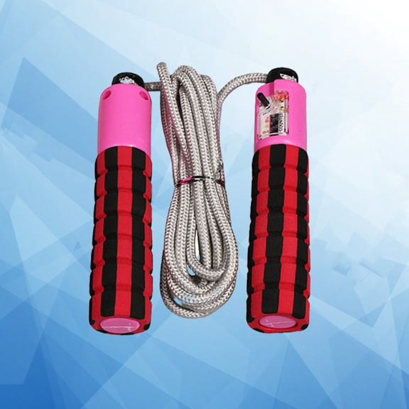 HONMEET 1PC Automatic Counting Jump Rope Workout Ropes Plastic Fitness Design for Gym Training
