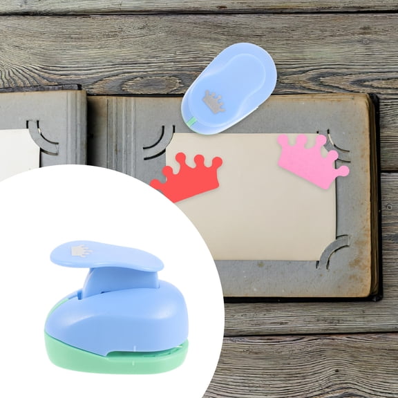 HONMEET diy back punch Paper Puncher Plastic DIY Makers Artworks 1Pack