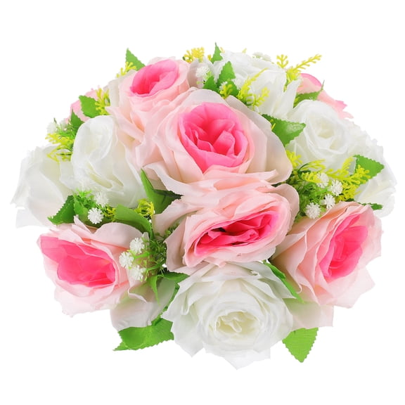 HONMEET Multi-Color Table Flower for Romantic Wedding Indoor Decoration and Party Centerpiece