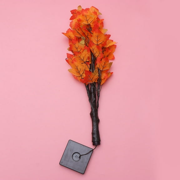 HONMEET Maple Leaves LED Desk Lamp Energy Saving Decorative Light for Home Office Bedroom Ambiance