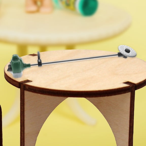 HONMEET Mini Mower Toy PVC Landscape Model for Kids, and Play Accessory