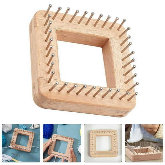 HONMEET Beige Hand Knitting Tool for Hats and Scarves 1Set