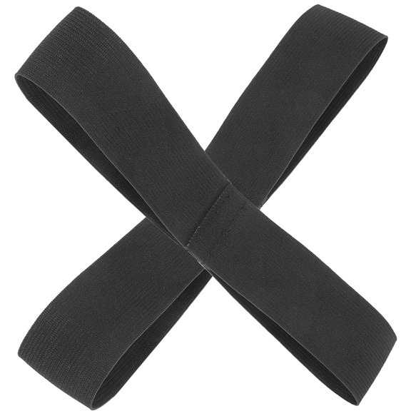 HONMEET 1Pair Black Baseball Swing Trainer Strap for Accurate Direction and Distance Control