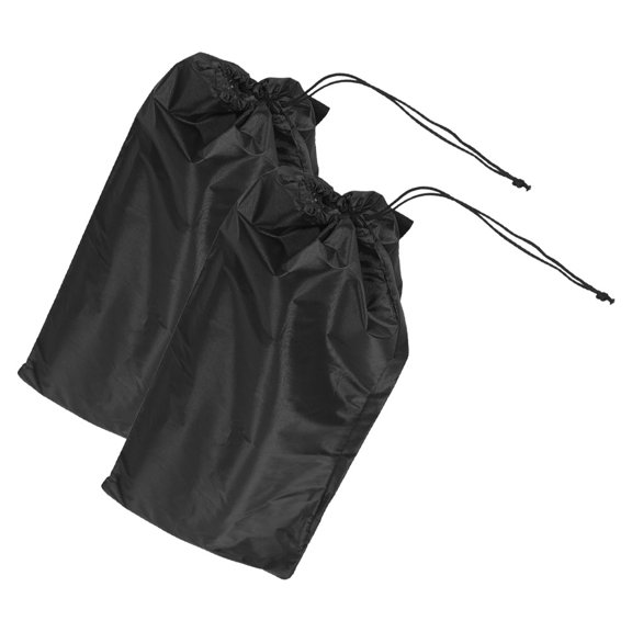 HONMEET 1Pair Black Skateboard Backpack with Adjustable Straps Large Capacity Outdoor Use