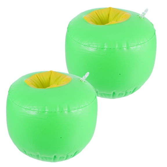 HONMEET Inflatable Boxing Gloves for Interactive Training and Fitness in Light Green PVC, Perfect for Home or Gym Use