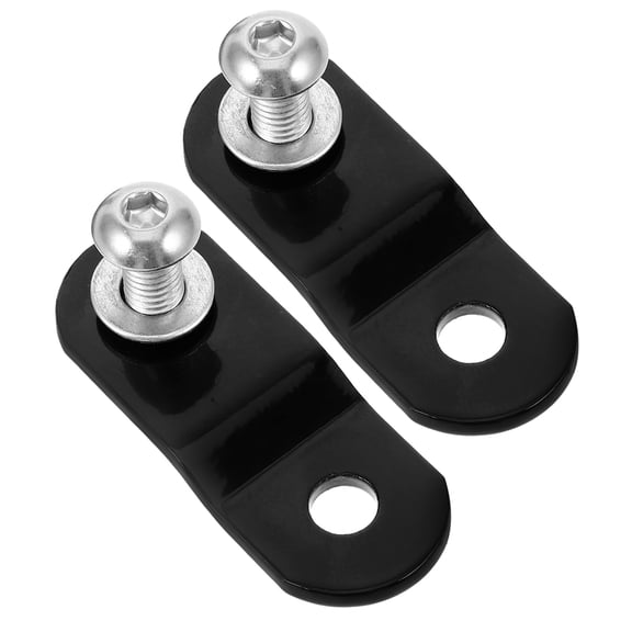 HONMEET 1Pair Motorcycle Gas Tank Lift Riser Black Modified Riser Bracket for Enhanced Appearance