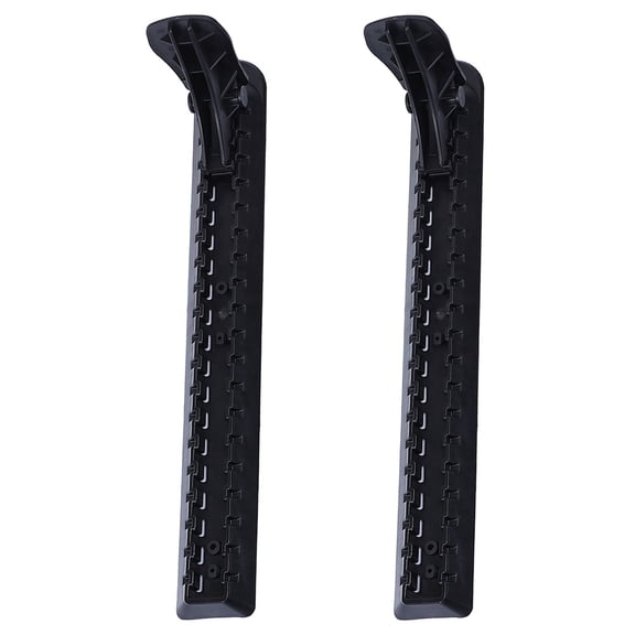 HONMEET 1Pair Practical Black Nylon Foot Support Pedal for Kayak Portable and Easy to Install