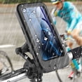 thumbnail image 1 of HONMEET 1 Pc Bike Phone Holder Case, Full Cover Smartphone Mount for Handlebar, Easy Lock Installation Kit, 1 of 7