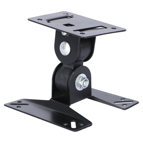 HONMEET 1Pc Black LCD TV Rack with Durable Steel Construction Adjustable and Rotatable for Home Use