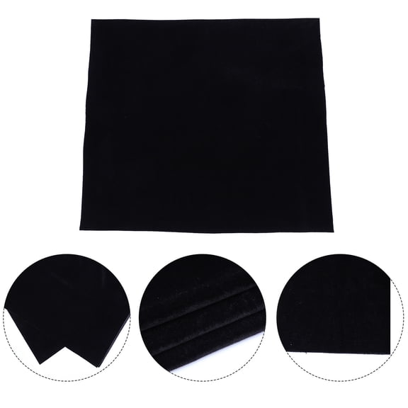HONMEET 1Pc Black Velvet Backdrop Screen Wear Resistant Cloth for Photography Studio Use