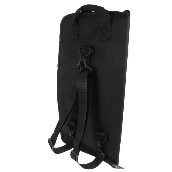 HONMEET 1Pc Portable Black Drumstick Pouch Made of Tough Oxford Material for Performance and Practice Use