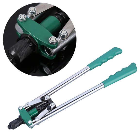 HONMEET Green Rivet Tool with Low Noise , Compatible with 3.2mm, 4.2mm, and 4.8mm Nails, 1 Piece