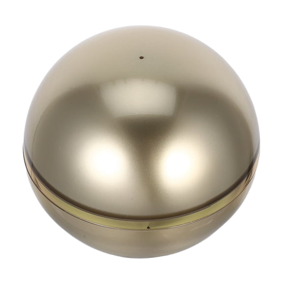 HONMEET 1Pc Lightweight Golden Cosmetic Storage Box for Travel Cream Sample Container