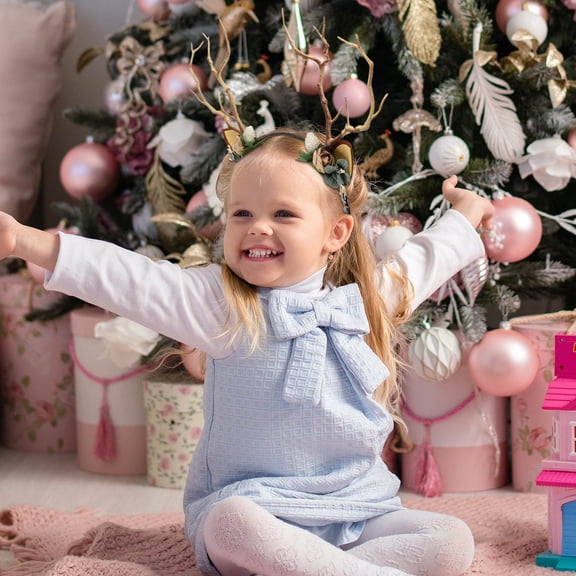 HONMEET Performance Show Antler Hairband 1Pc Decorative Headband in Assorted Colors for Costume Party