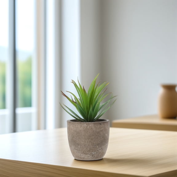 HONMEET Premium Grey Imitation Gladiolus Eco-Friendly Home Decorative Plant