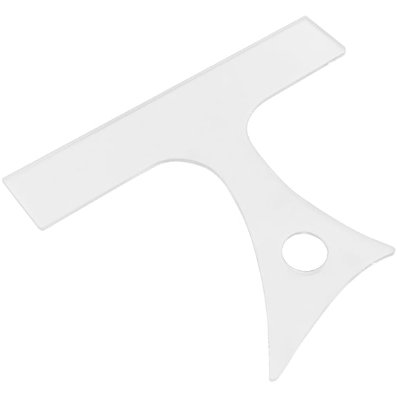 HONMEET Charcuterie Board Handle Template White Acrylic 1Pack