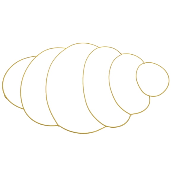 HONMEET Spring Door Decor Beehive Wreath Iron Decorative 1Set for Homeowners