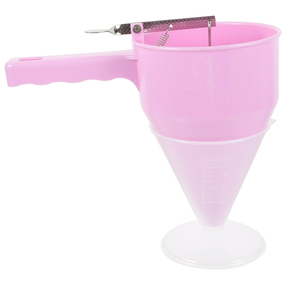 HONMEET Plastic Conical Funnel for Batter Dispensing Octopus Making Fish Cake Baking Tool for Kitchen Enthusiasts