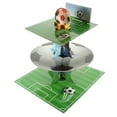 thumbnail image 1 of HONMEET Three Tier Soccer Cupcake Stand, Simple Design for Family Reunions, Parties, and Sports Events, 1 of 8