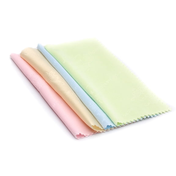 HONMEET Microfiber Cleaning Cloth for Eyeglasses, Jewelry, Camera Lens, Soft Reusable and Lint-Free