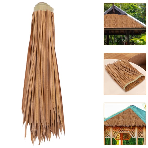 HONMEET Light Brown Artificial Thatch Grass 1Pcs for Duck Hunting Camouflage High Realism