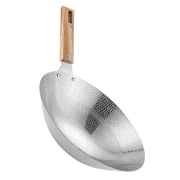 HONMEET Stainless Steel Multifunctional Chinese Wok Frying Pan 13x8.7x2.4in Nonstick Cooking Skillet 1 Set