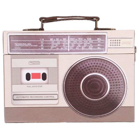 HONMEET Retro Wooden Bauble Storage Box for Home Decoration Pink Color 1Pcs