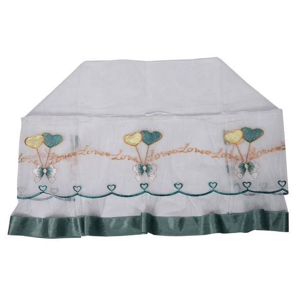 HONMEET Green Polyester Indoor Wall-Mounted Air Conditioner Cover, Protective AC Unit Dust and