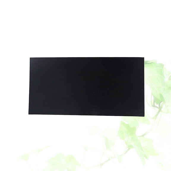 HONMEET DIY Black Pickguard Sheet Pickguard Plate for Acoustic Guitar 1Pack