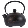 thumbnail image 1 of HONMEET Small Teapot for Stovetop Iron Black 1Set 5.11X4.52X4.52in, 1 of 8