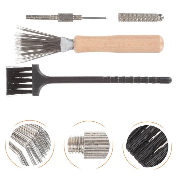HONMEET Kenzan Needle Straightener and Cleaning Rake Set for Floral Arrangements, Material for Easy Flower Design