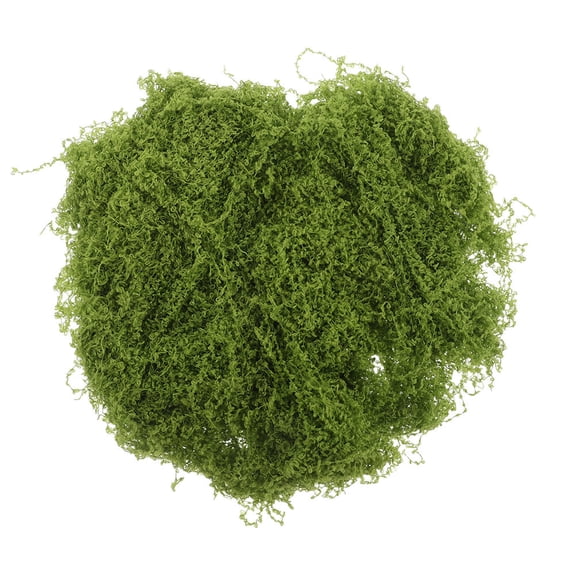 HONMEET 1Set Fake Grass Artificial Moss for Craft Use High Realism Polyester Material Decor