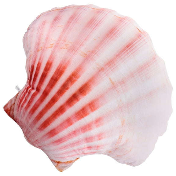 HONMEET 1Set Fun Shaped Throw Pillow Plush Toy Pink 19.65X15.72X3.93In For Children Friends Family