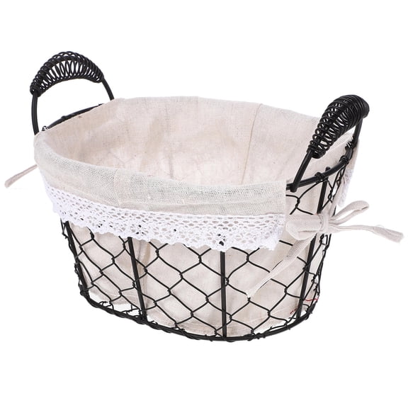 HONMEET Multi-Color Iron Wire Fruit Storage Basket for Kitchen Organization, and Stylish, 1 Piece